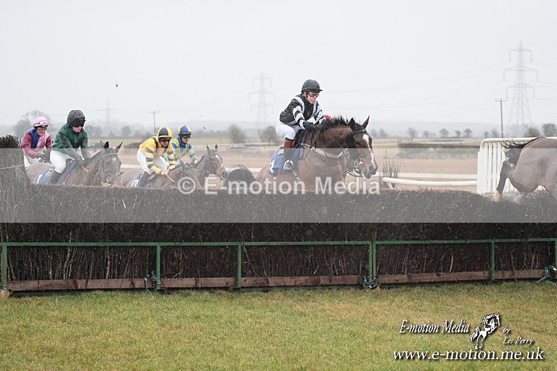 PtP 260125 272 - Cocklebarrow Point-to-Point racing with the Heythrop Hunt 26/01/25