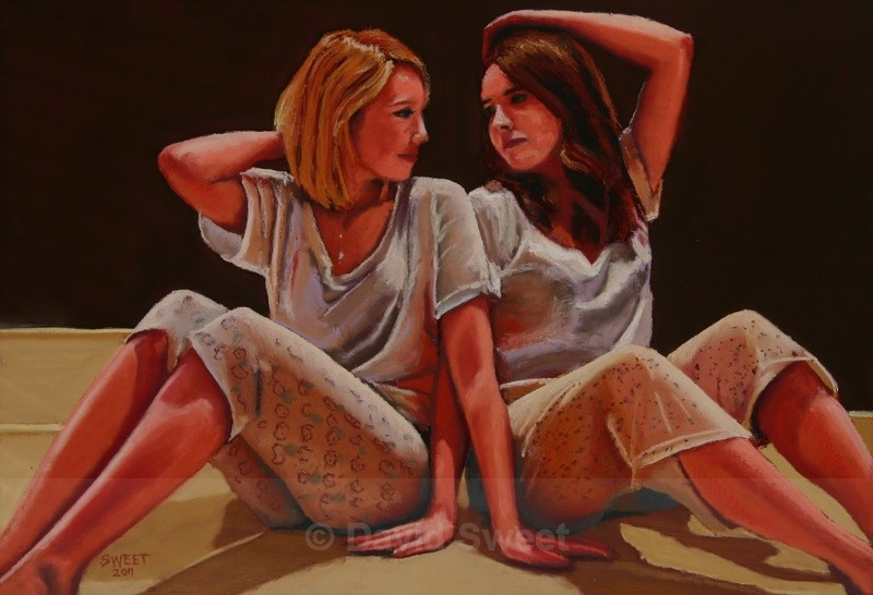 Twister sisters - Paintings