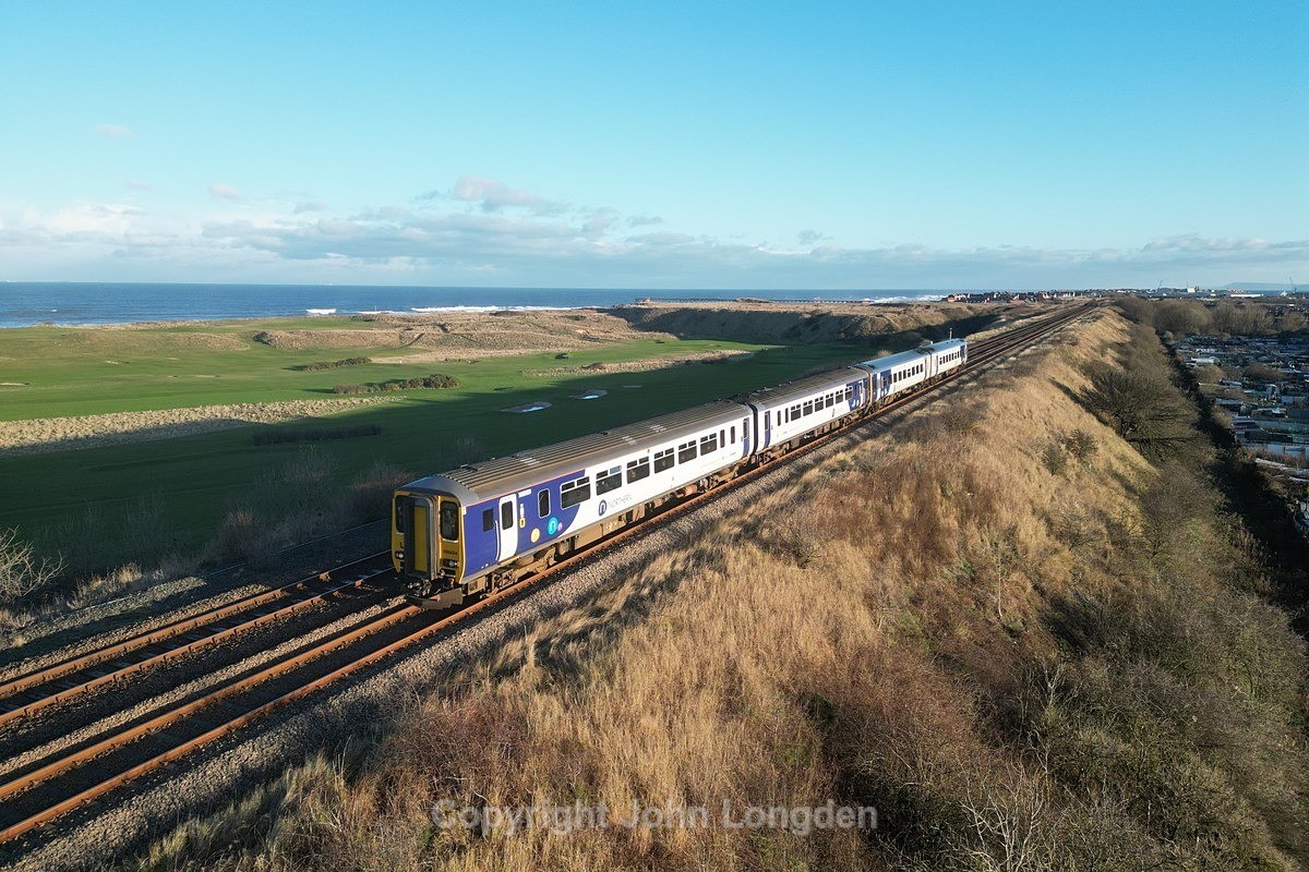 JL - 21.25 156454 & 158787 2W35 11:59 Whitby - Hexham, Hart Station - Latest shots
