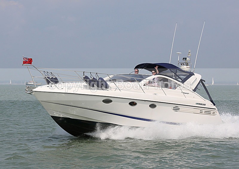 140601 PIMMS FAIRLINE TARGA 37 WT7A4832 - Motorboats - Open