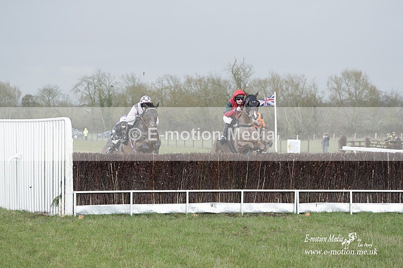 PtP 180323 1121 - Shelfield Park Races with Croome & West Warwickshire Hunt  18/03/23