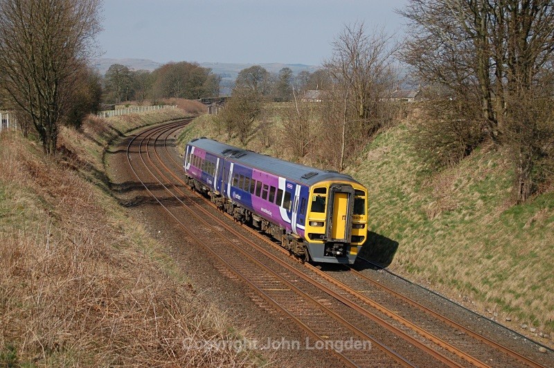 17.4.10 - 158791 09.26 Carlisle - Leeds, Long Preston - Around Long Preston