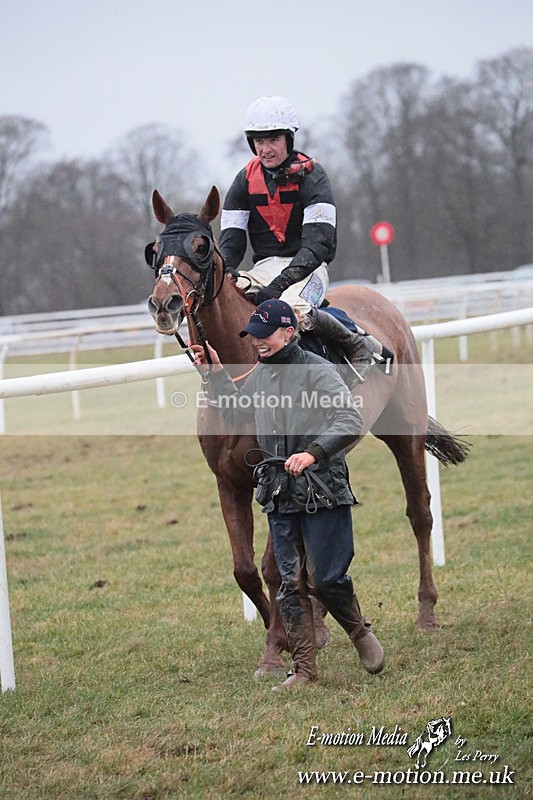 PtP 260125 905 - Cocklebarrow Point-to-Point racing with the Heythrop Hunt 26/01/25