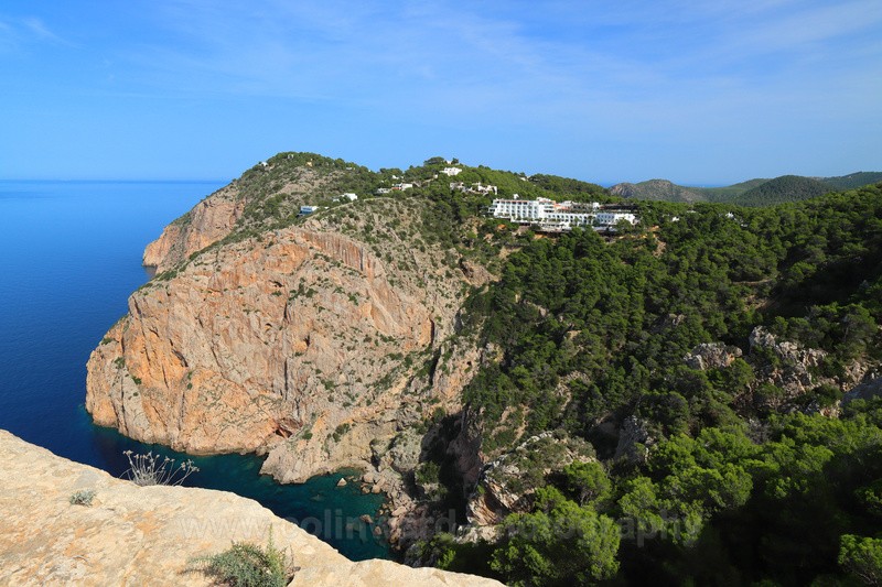 Huge Cliffs near Port De Sant Miquel, Ibiza, Spain.    ref0207 - Europe