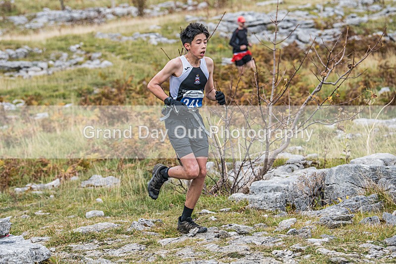 Year 10-11-125 - The English Schools Fell Running Championship Giggleswick Year 10-11 Sunday 6th October 2024