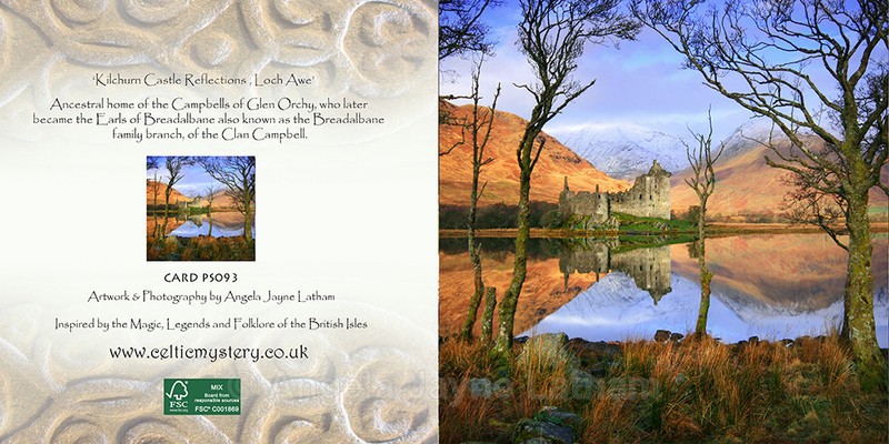 PS093 Kilchurn Castle Reflections - Scottish Landscapes