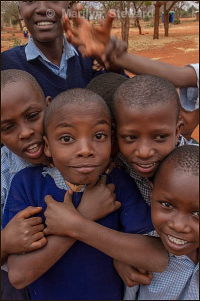 Saying goodbye #2 - Kalela Primary School, Kenya