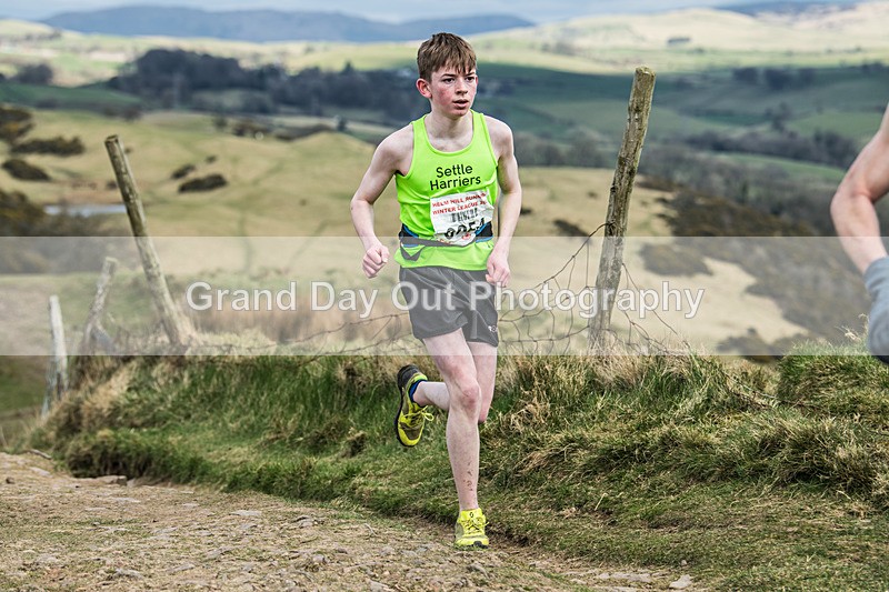 Helm Hill -406 - Kendal Winter League Helm Hill Fell Races (Under 13/15/17 & Seniors) Sunday 16th March 2025