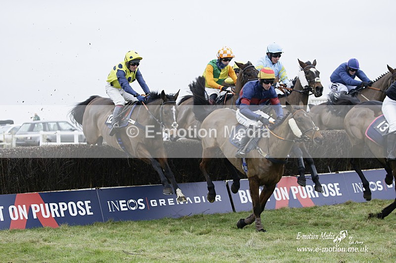PtP 220122 440 - Royal Artillery Hunt Point-to-Point  - Larkhill Racecourse 22/01/22