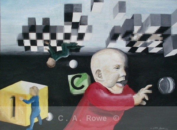 A Child Reaching for a Bubble in a Dream - Gallery 2