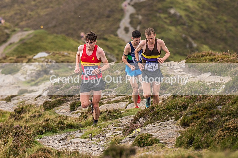 Uphill Only-51 - British Athletics Off Road Running Championships Senior Uphill Only Trial - Skiddaw Friday 15th Augu