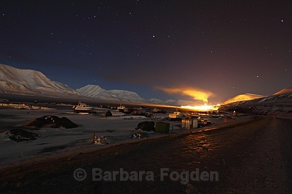 Longyearbyen 9446 - Polar night