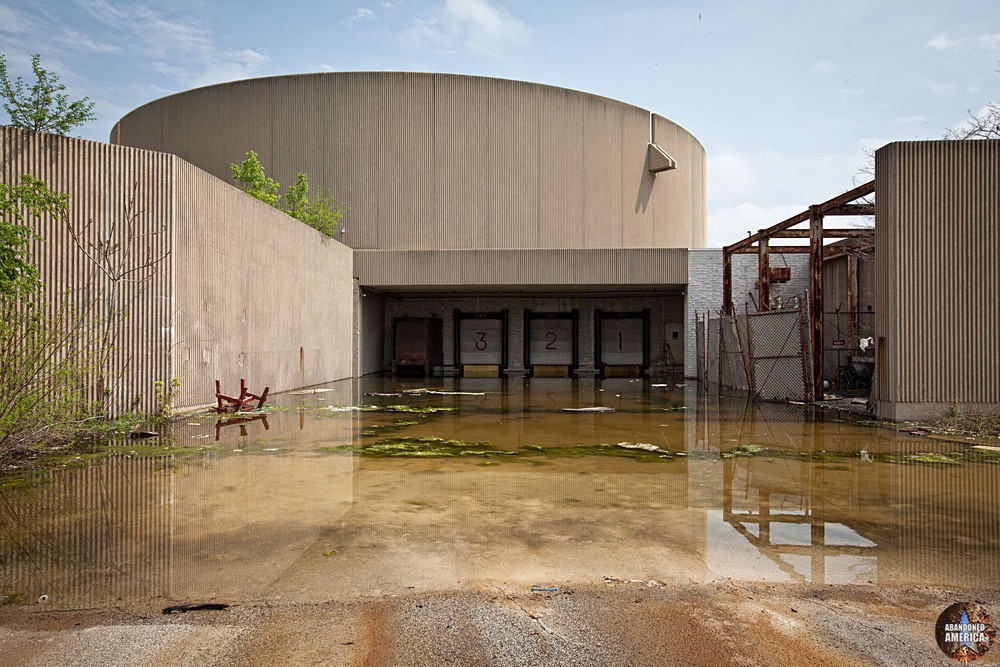Randall Park Mall (North Randall, OH) | Flooded Delivery Bay - Randall Park Mall