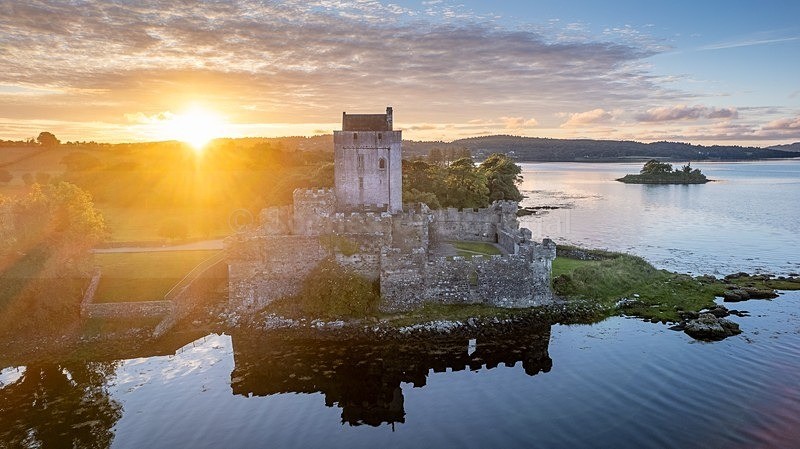 DJI_0269-HDR - Doe Castle & Lackagh