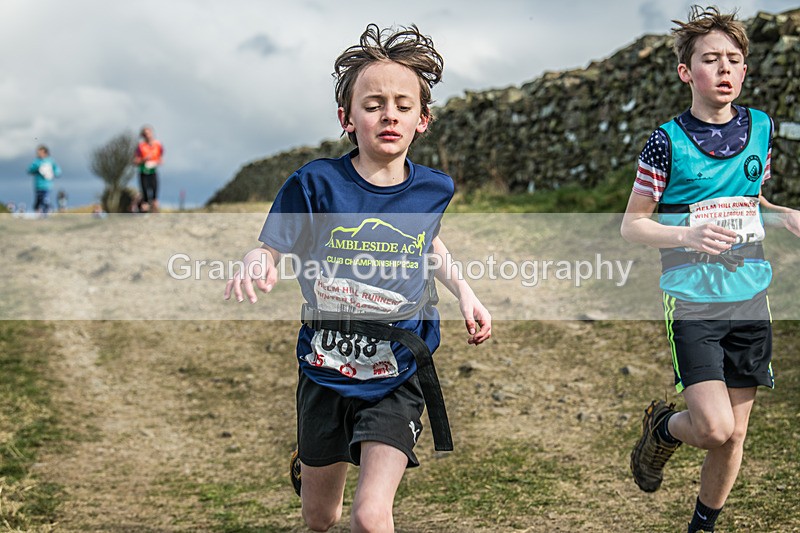 Helm Hill -143 - Kendal Winter League Helm Hill Fell Races (Under 13/15/17 & Seniors) Sunday 16th March 2025