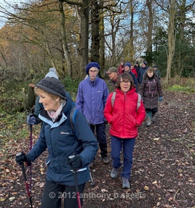 080  Heading for Beningbrough Lodge - York Minster Walkers Collection 2025