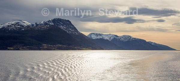 Fjord sunset - Norway Coast