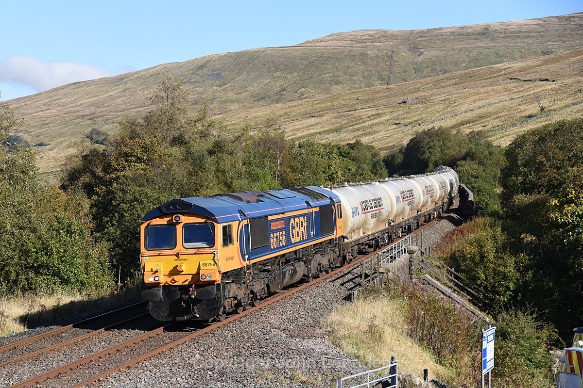 JL - 18.9.24 66756 4N00 Carlisle - Clitheroe, Dent Head - Latest shots