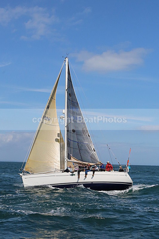 150627 SUN ODYSSEY 35 GBR 8488R_E - ROUND THE ISLAND RACE - SATURDAY 27th JUNE 2015