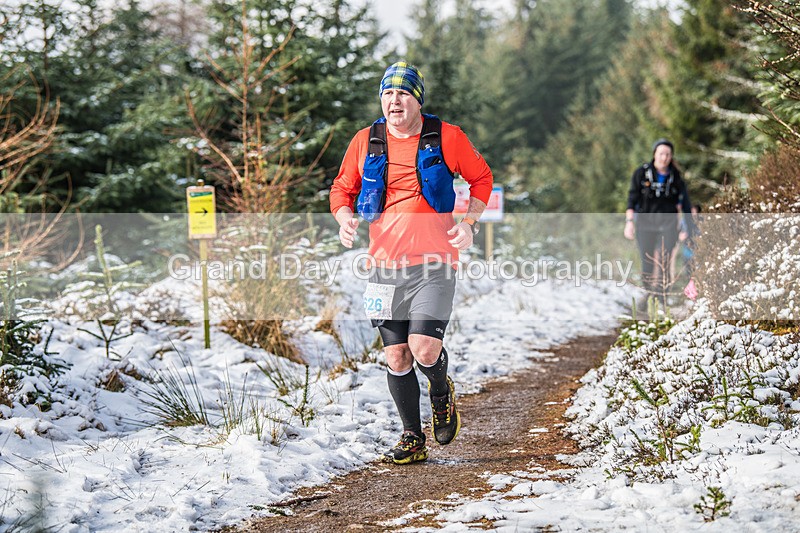Glentress-2124 - High Terrain Events Glentress 10K 21K & 42K Trail Races Sunday 16th February 2025