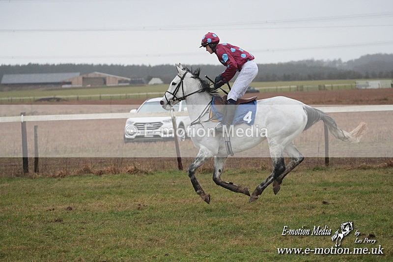 PtP 260125 526 - Cocklebarrow Point-to-Point racing with the Heythrop Hunt 26/01/25