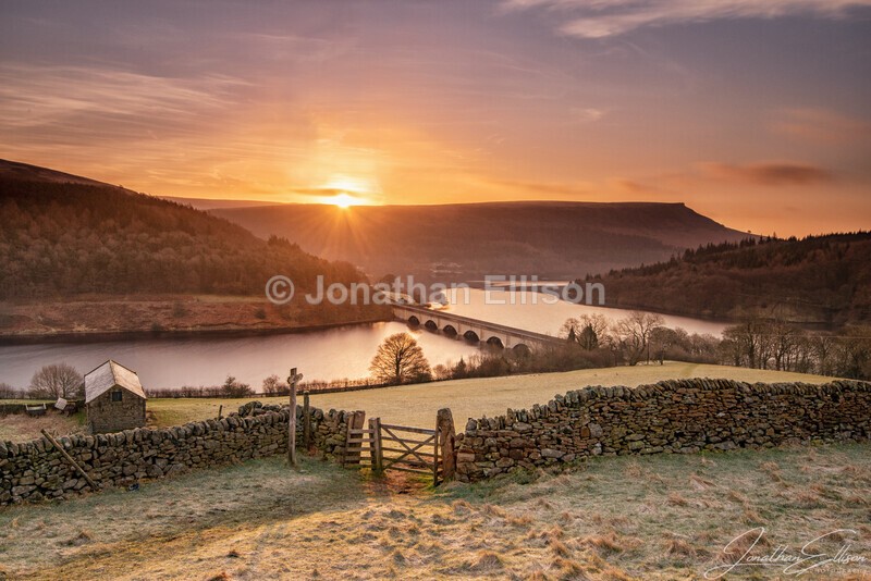 Ladybower From Crook Hill - The Peak District