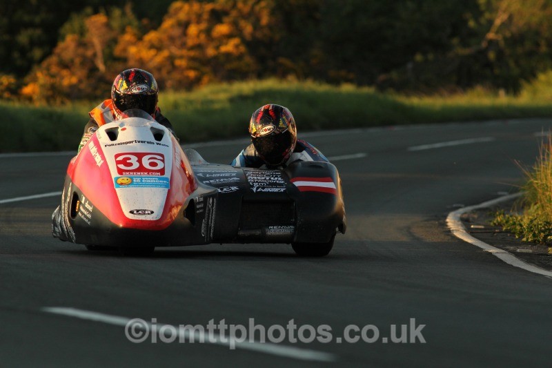 Michael Grabmuller / Justin Sharp* Yamaha / Delta-Racing-Team/Polizeisportver - Monday Practice - Sidecars