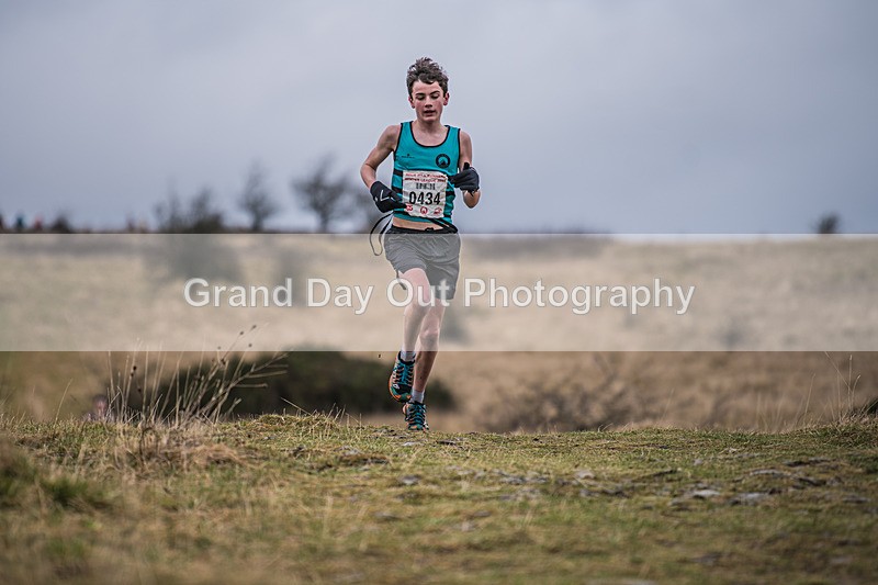 Cunswick U15  U17-136 - Kendal Winter League Cunswick Scar Junior Under 15 & 17 Fell Races Sunday 26th January 2025