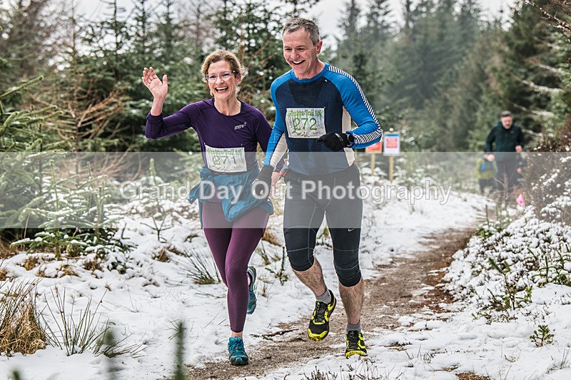 Glentress-1258 - High Terrain Events Glentress 10K 21K & 42K Trail Races Sunday 16th February 2025