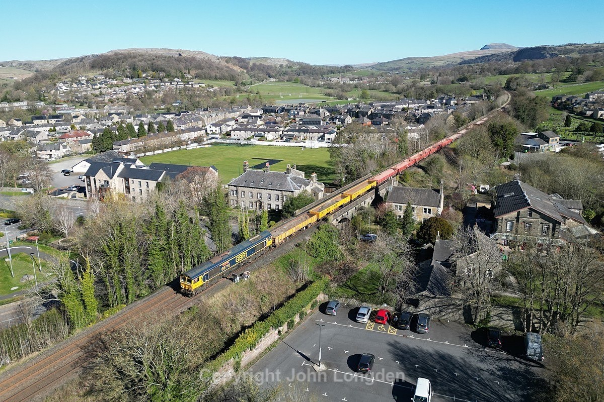 JL - 6.4.25 66710 6G62 Settle - Bescot, Settle - Latest shots