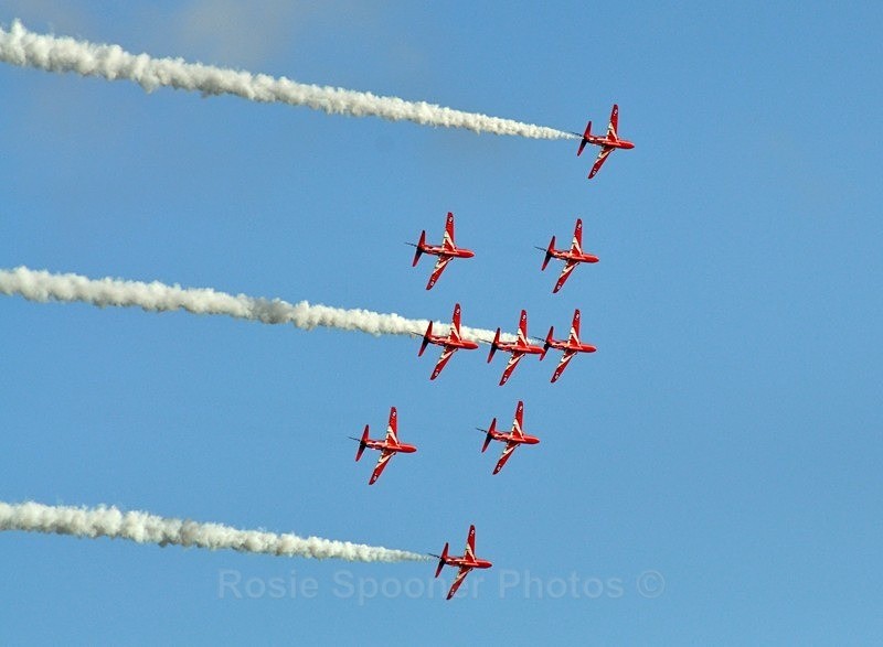 Red Arrows Torquay - Trains Boats and Planes