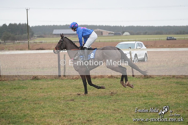 PtP 260125 493 - Cocklebarrow Point-to-Point racing with the Heythrop Hunt 26/01/25