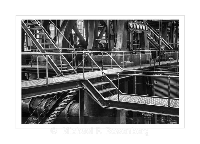 Stairs and Handrails, Ward Pumping Station Buffalo NY - Silo City and Ward Water Plant, Buffalo NY