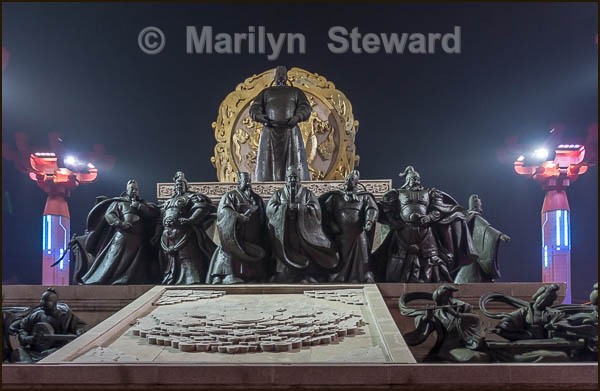 Xian by night - China