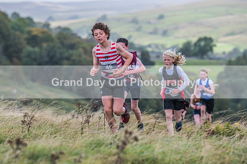ESFRC Year 7-79 - English Schools Fell Running Championships Year 7 Giggleswick Saturday 1st October 2022