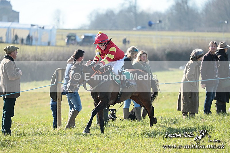 PR 010325 4 - Pony Racing from Beaufort Races Didmarton 01/03/25