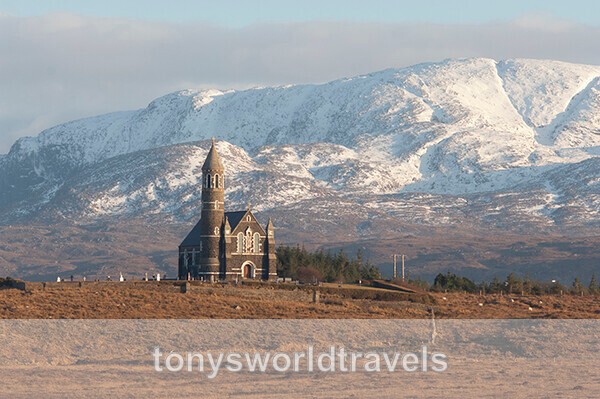 Church in the Poisoned Glen Dunlewey 2, Co Donegal, Wild Atlantic Way. - Ireland