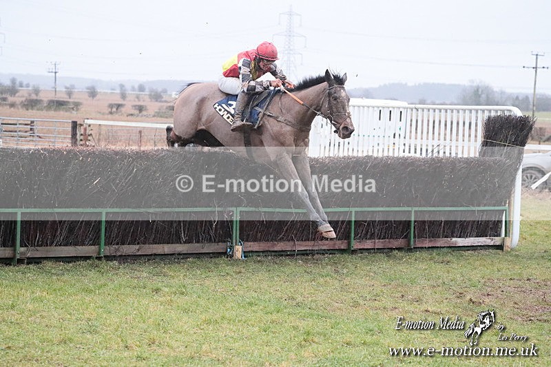 PtP 260125 896 - Cocklebarrow Point-to-Point racing with the Heythrop Hunt 26/01/25
