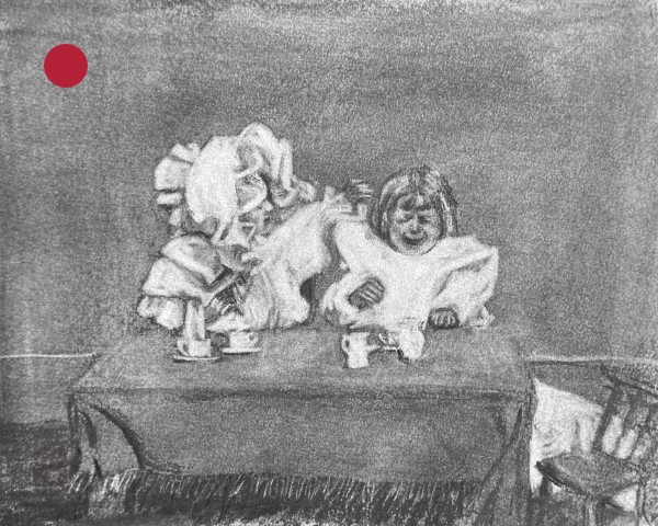 Teatime diptych 1 SOLD - Life, still