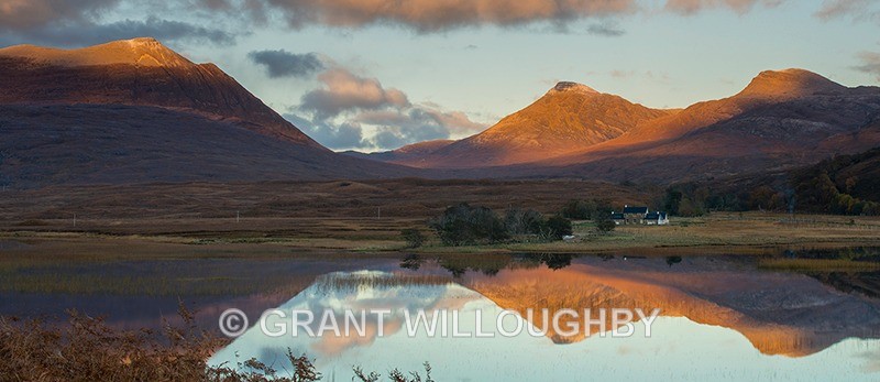 Loch Coultrie Wester Ross - Panorama