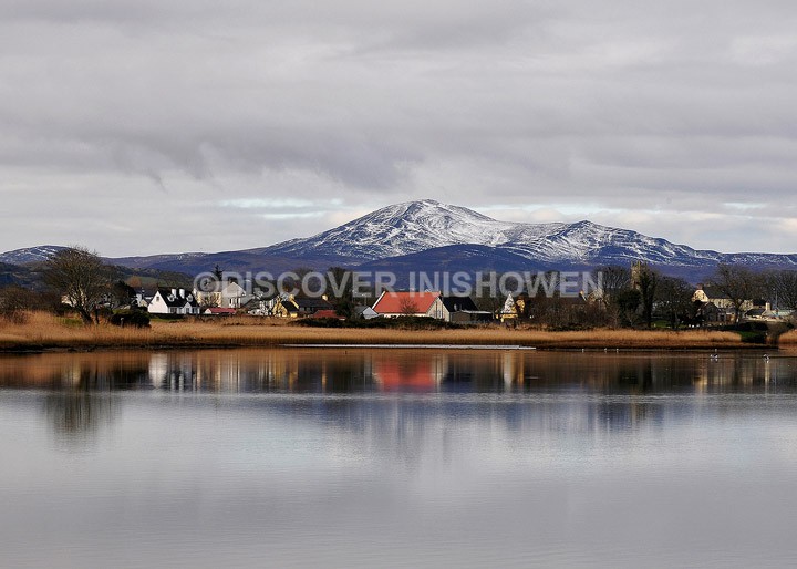 View from Culdaff estuary - Inishowen peninsula
