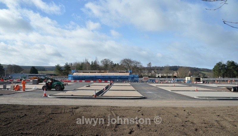 TWEEDBANK CAR PARK - WAVERLEY LINE 2012-2015