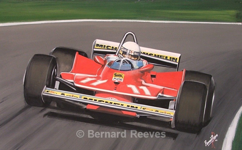 Jodi Scheckter at the Nurburgring - Formula 1 cars and drivers