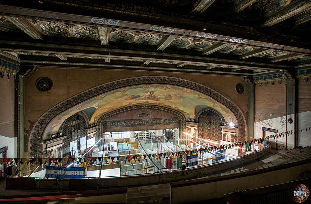 Stage view at The Westlake Theatre, Los Angeles, CA | Abandoned America