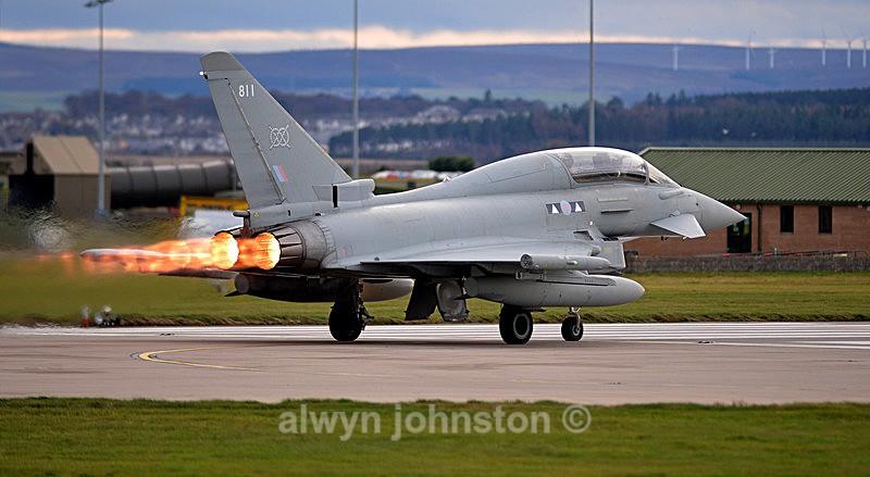 TYPHOON 11 - RAF LOSSIEMOUTH VISIT NOV 2017