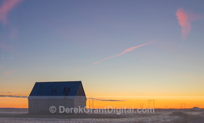 Vintage Hay Barn on the Tantramar Marsh