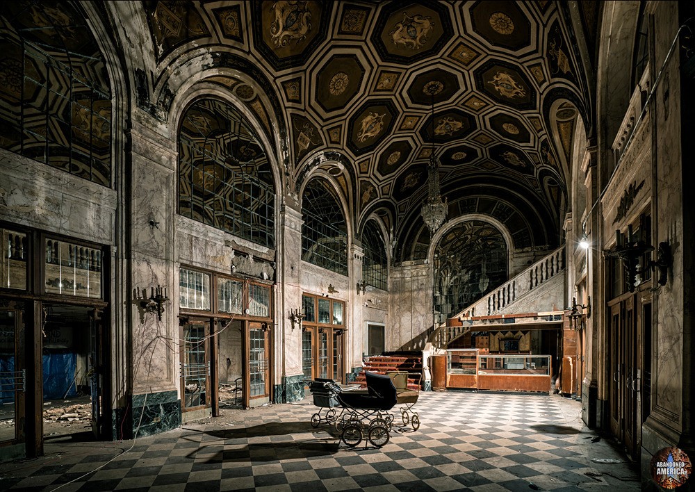 The Abandoned Palace Theatre in Bridgeport, CT