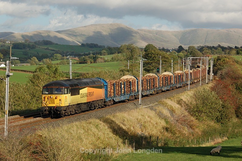 17.10.13 - 56087 6J37 Carlisle - Chirk, Docker - West Coast Main Line (north to south)