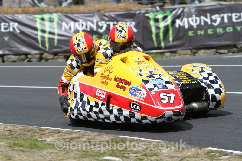 John Lowther* / Jake Lowther* Honda / KATYS HOME TANNING - Sure Sidecar Race 1