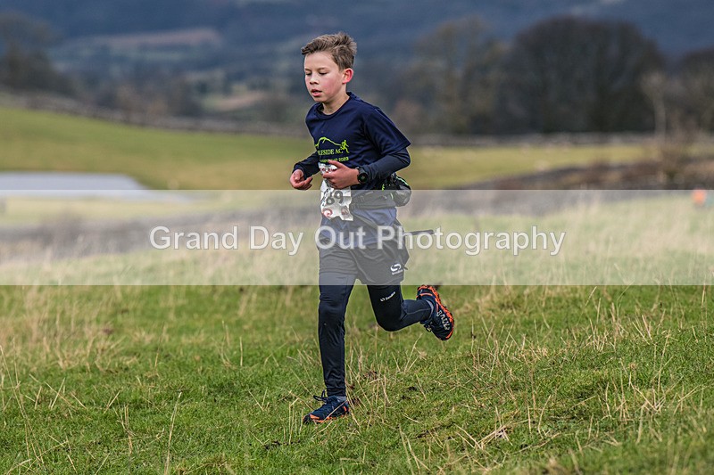 Cunswick U13-199 - Kendal Winter League Cunswick Scar Junior Under 13 Fell Race Sunday 26th January 2025